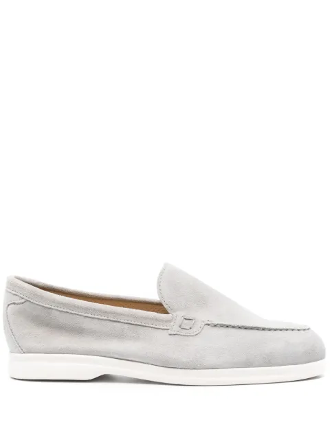 Doucal's slip-on suede moccasins Grey DD8705ARTHUY229IN34