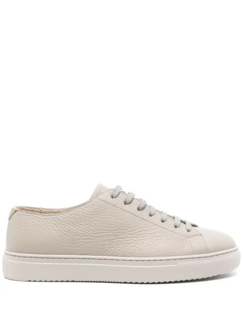 Doucal's lace-up leather sneakers Grey DU3285ROGEUF2355N13