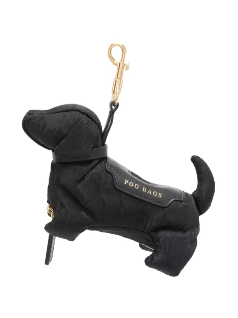 Anya Hindmarch dog-shape Bijoux bag charm Black 194730