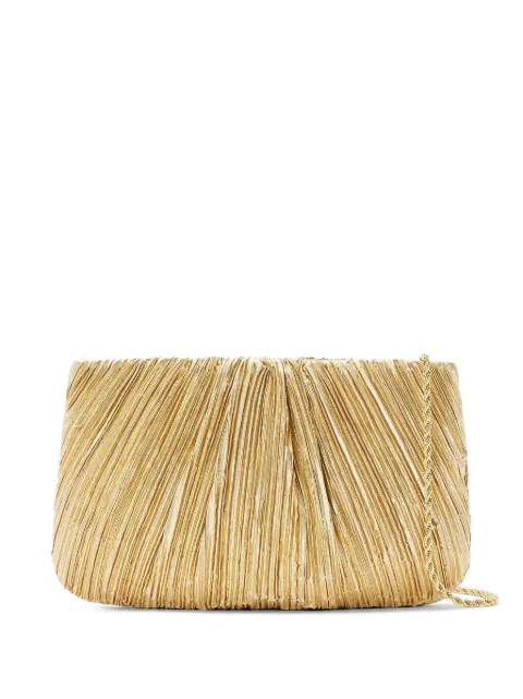 Loeffler Randall Brit clutch bag Gold BRITPLA