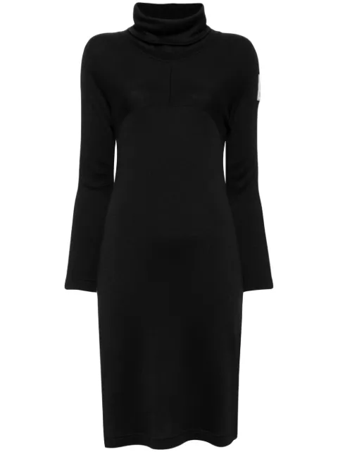 CHANEL Pre-Owned 2003 Sport line knitted dress Black 03AP21662V1168694305