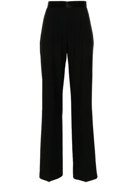 Nensi Dojaka wide-leg tailored trousers Black NDSS24TRS049