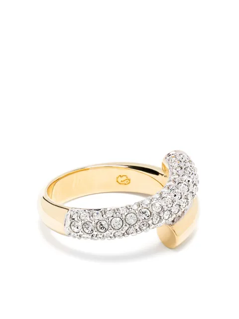 Swarovski Dextera crystal-embellished ring Gold 5668814