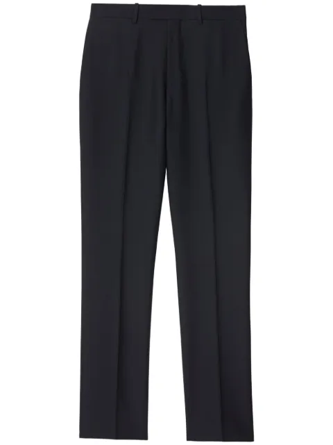 Burberry wool tailored trousers Blue 8092666