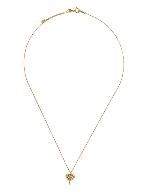 Persée 18kt yellow gold diamond necklace Gold N11070YG