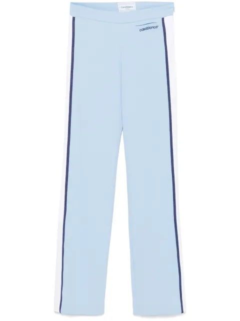 Casablanca piqué track pants Blue WPF24JTR18701