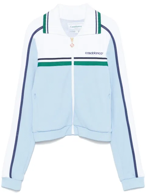 Casablanca piqué track jacket Blue WPF24JTP25201