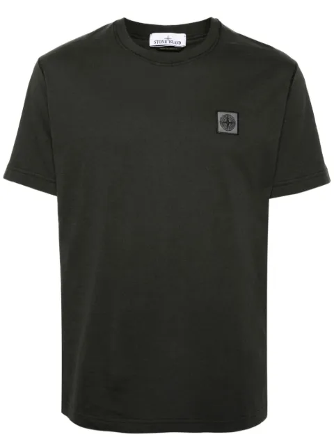 Stone Island Compass-patch cotton T-shirt Grey L2S152100026S0057
