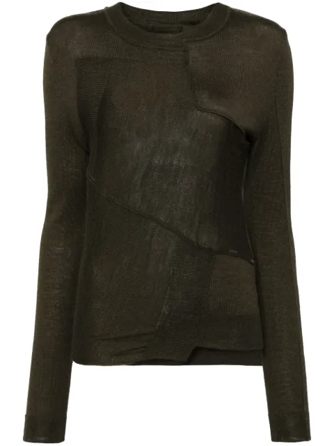 MM6 Maison Margiela Single-stitch jumper Neutrals S52HL0030M13047