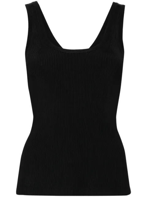ZIMMERMANN Halliday ribbed tank top Black 2624TSS241