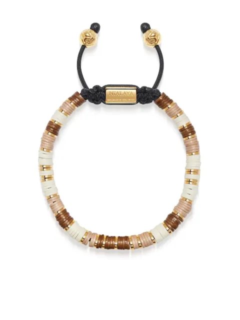 Nialaya Jewelry beaded bracelet Neutrals MCRG024