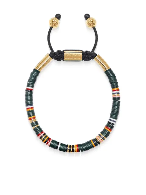Nialaya Jewelry beaded bracelet Black MCRG025