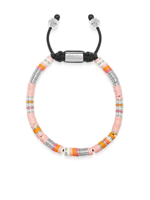 Nialaya Jewelry beaded bracelet Orange MCRS026