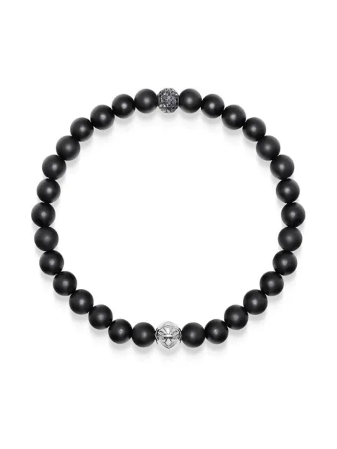 Nialaya Jewelry beaded bracelet Black MSS014