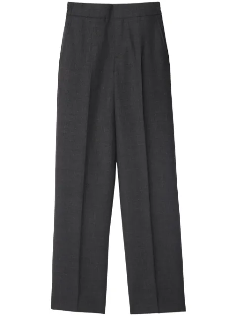Burberry long-leg wool trousers Grey 8091714
