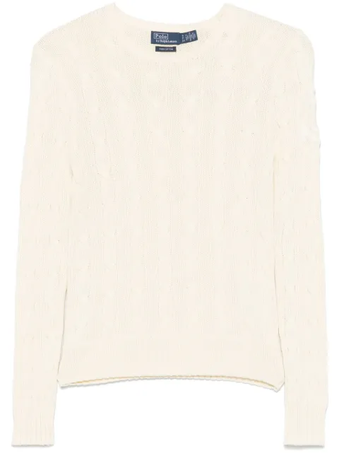 Polo Ralph Lauren cable-knit sweater White 211947925001