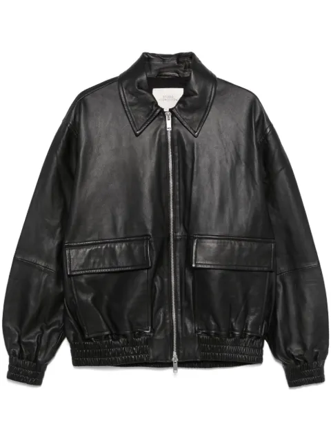 Studio Nicholson leather jacket Black PISTONSNM1115LEATHERBLACK