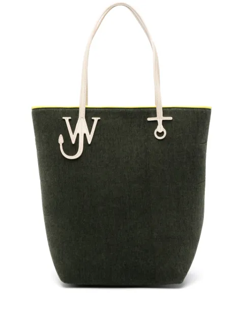 JW Anderson tall Anchor tote bag Green HB0667FA0383