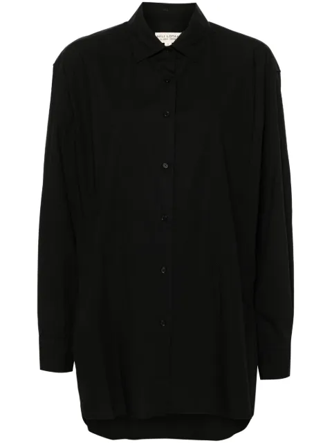 Nili Lotan Yorke shirt Black 00236W154
