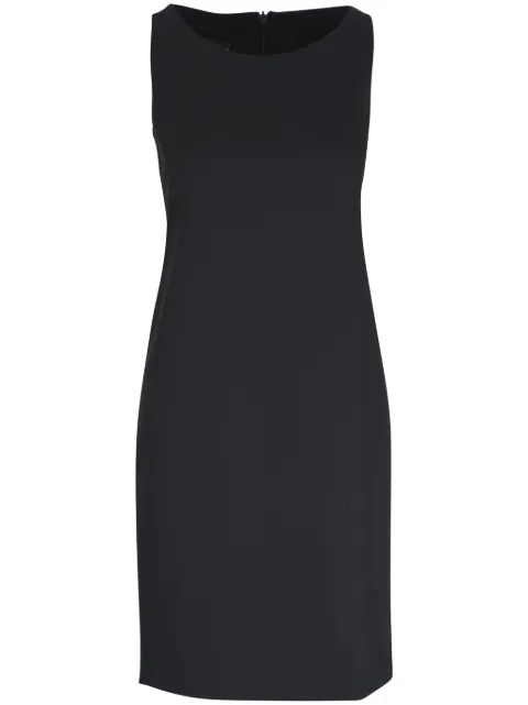 Akris sheath crepe minidress Black 2401344200084551009