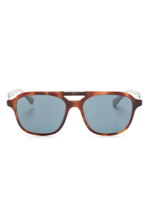 Brunello Cucinelli tortoiseshell wayfarer-frame sunglasses Brown BC4001S1006R5