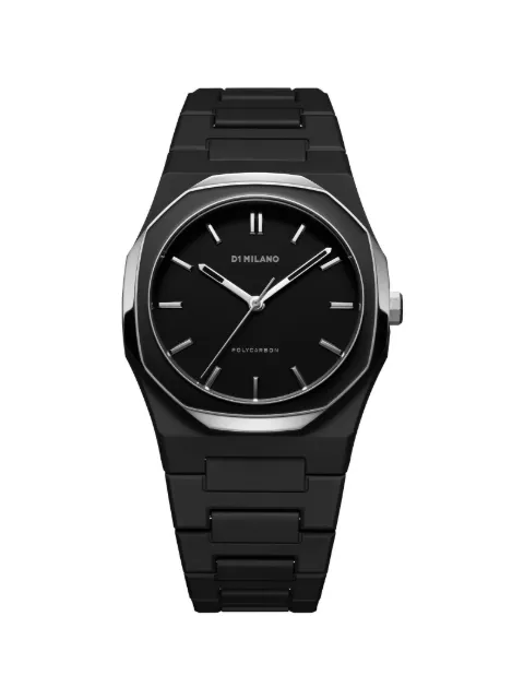 D1 Milano Polycarbon 37mm watch Black PCBU13