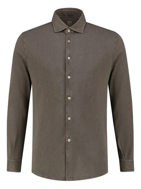 Fedeli long sleeve shirt Brown 6UEF010143