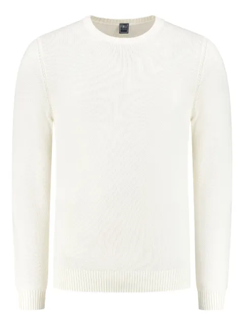 Fedeli crew-neck jumper White 6UED5902163