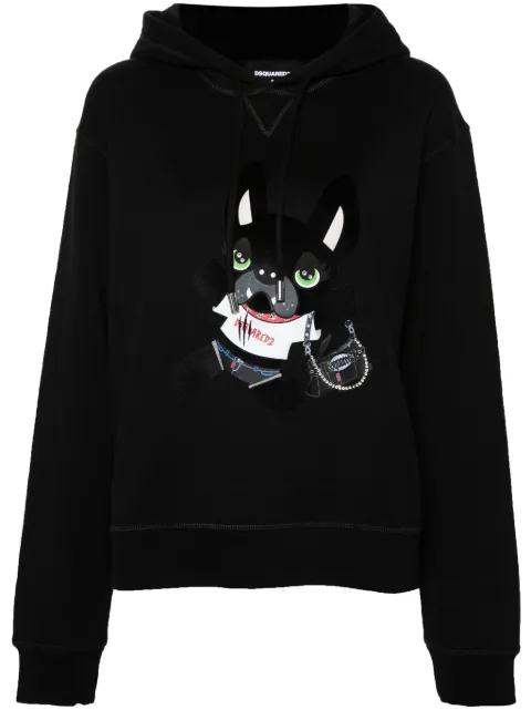 DSQUARED2 Ciro Cool cotton hoodie Black S75GU0550S25516