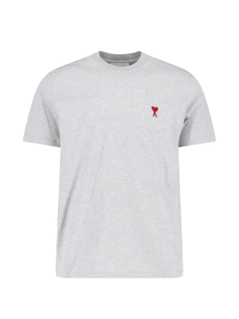 AMI Paris Ami de Coeur T-shirt Grey H26BFUTS035724