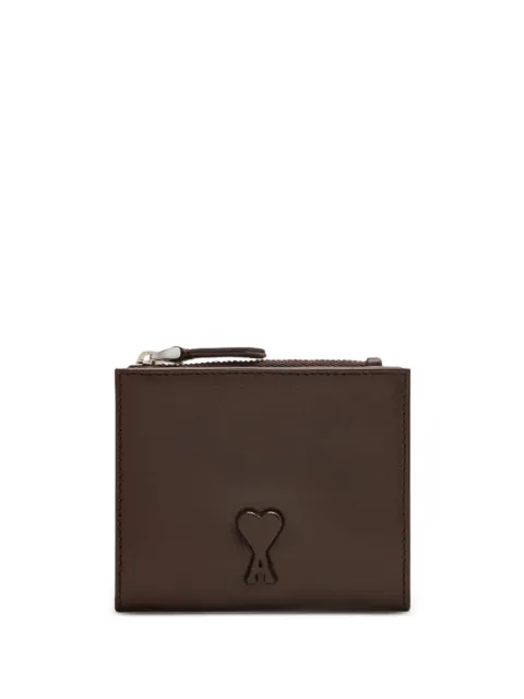 AMI Paris Voulez-Vous folded wallet Brown H26USL201AL0052