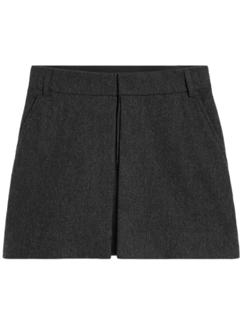 AMI Paris panelled mini skirt Grey H24FSK028WV0058