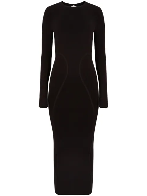 Nina Ricci open-back maxi dress Black 24AMRO008ML0558U9000