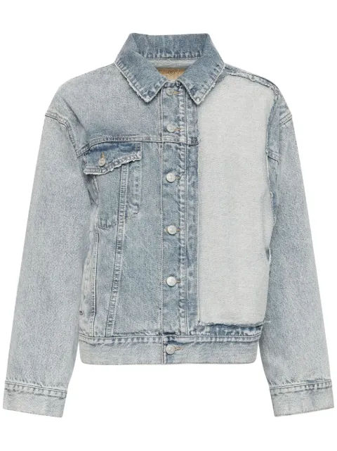MM6 Maison Margiela distressed-effect denim jacket Blue S52AM0307S30844