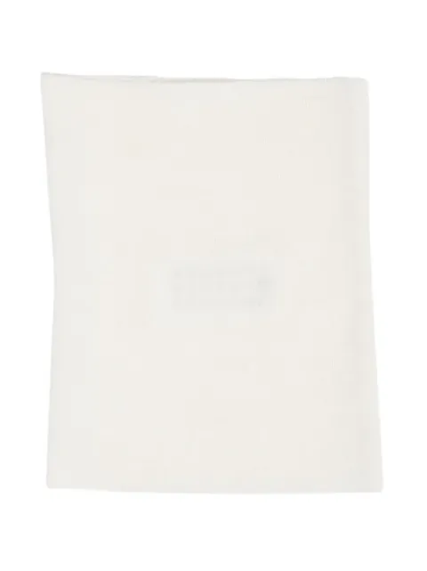 Maison Margiela four-stitch wool neck warmer White S51TE0103M13057