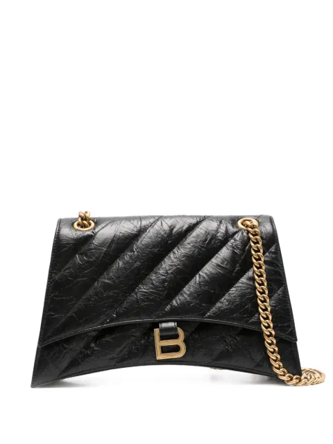 Balenciaga medium Crush shoulder bag Black 785602210J1