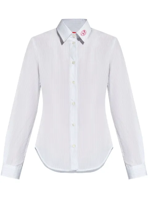 Diesel C-Gisel-P2 striped shirt White A145690DNAN