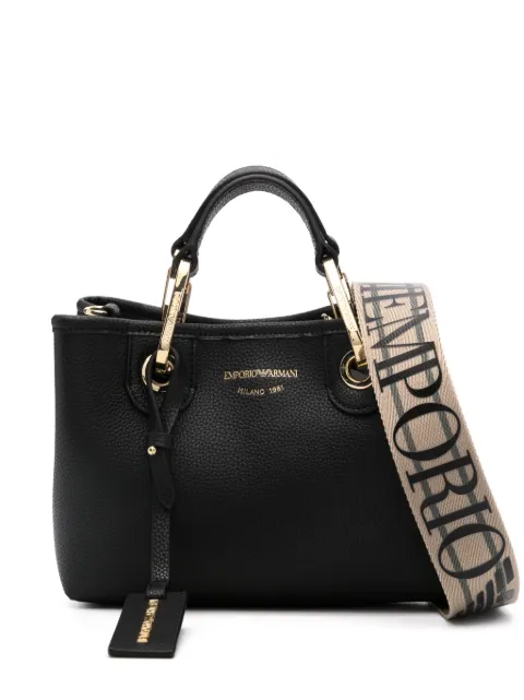 Emporio Armani logo-debossed crossbody bag Black EW000382AF12103