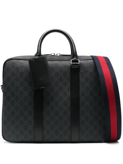 Gucci GG Supreme briefcase Grey 792077FADJA