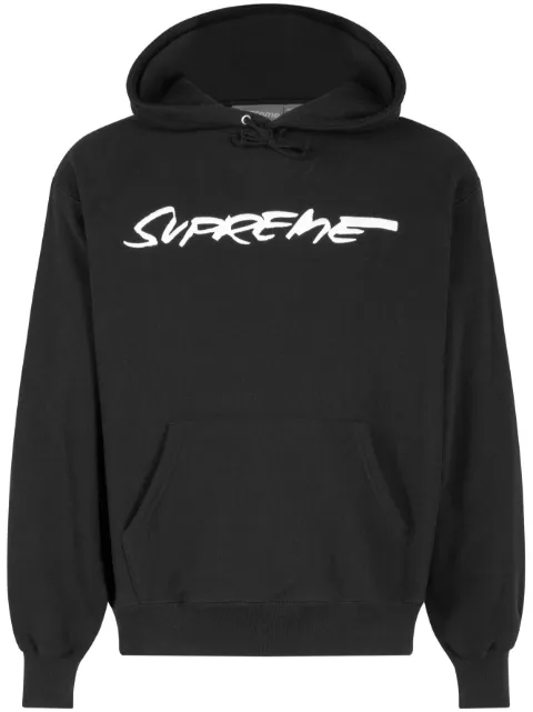 Supreme Futura cotton hoodie Black SU374