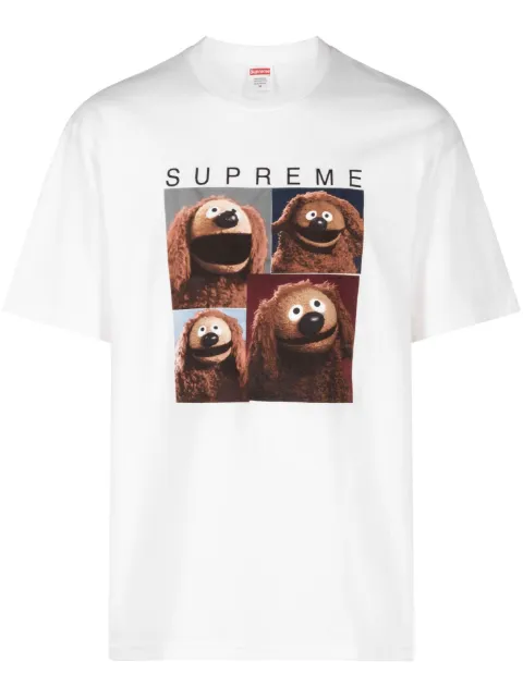 Supreme Rowlf cotton T-shirt White SU365
