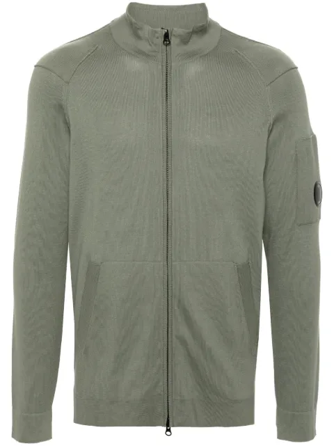 C.P. Company Sea Island cardigan Green 16CMKN166A004037A