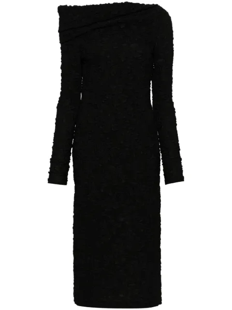Givenchy off-shoulder maxi dress Black BW227615RD