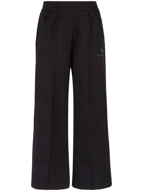 Giuseppe Zanotti LR-64 cotton trousers Black IRU4002001