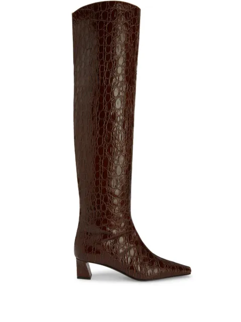 Giuseppe Zanotti 45mm Janiee Plus boots Brown I480003004