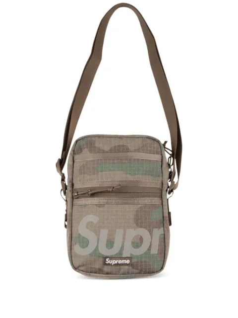 Supreme camouflage-pattern shoulder bag Neutrals SU360