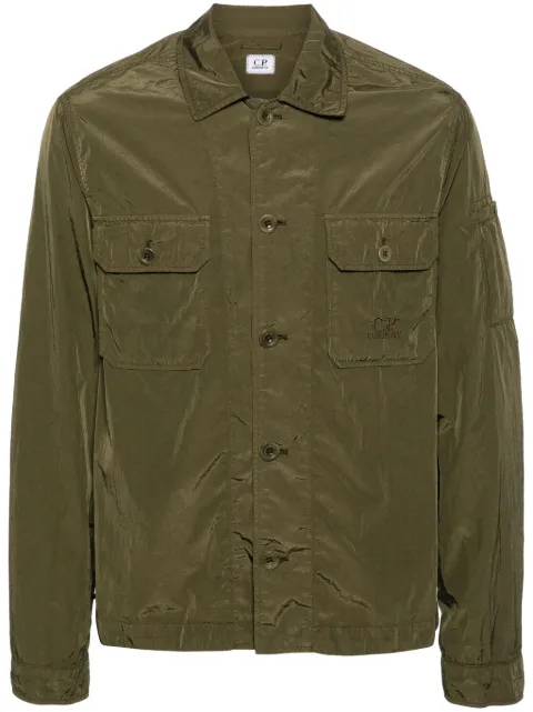 C.P. Company Chrome-R shirt jacket Green 16CMOS106A005904G