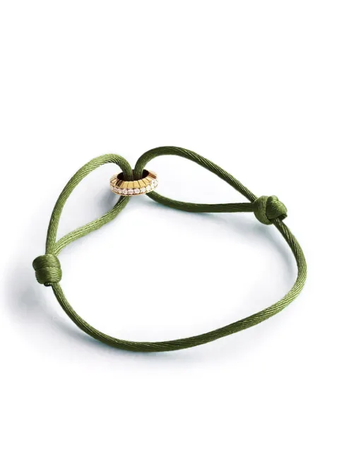 LOEV 14kt yellow gold Eternity Summer diamond bracelet Green LVS24BT