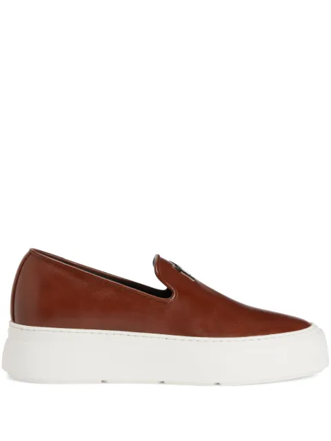 Giuseppe Zanotti GZ Mike slip-on sneakers Brown EU40011010