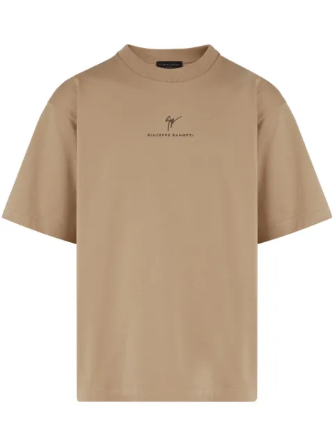 Giuseppe Zanotti LR-62 T-shirt Brown IRU4000003